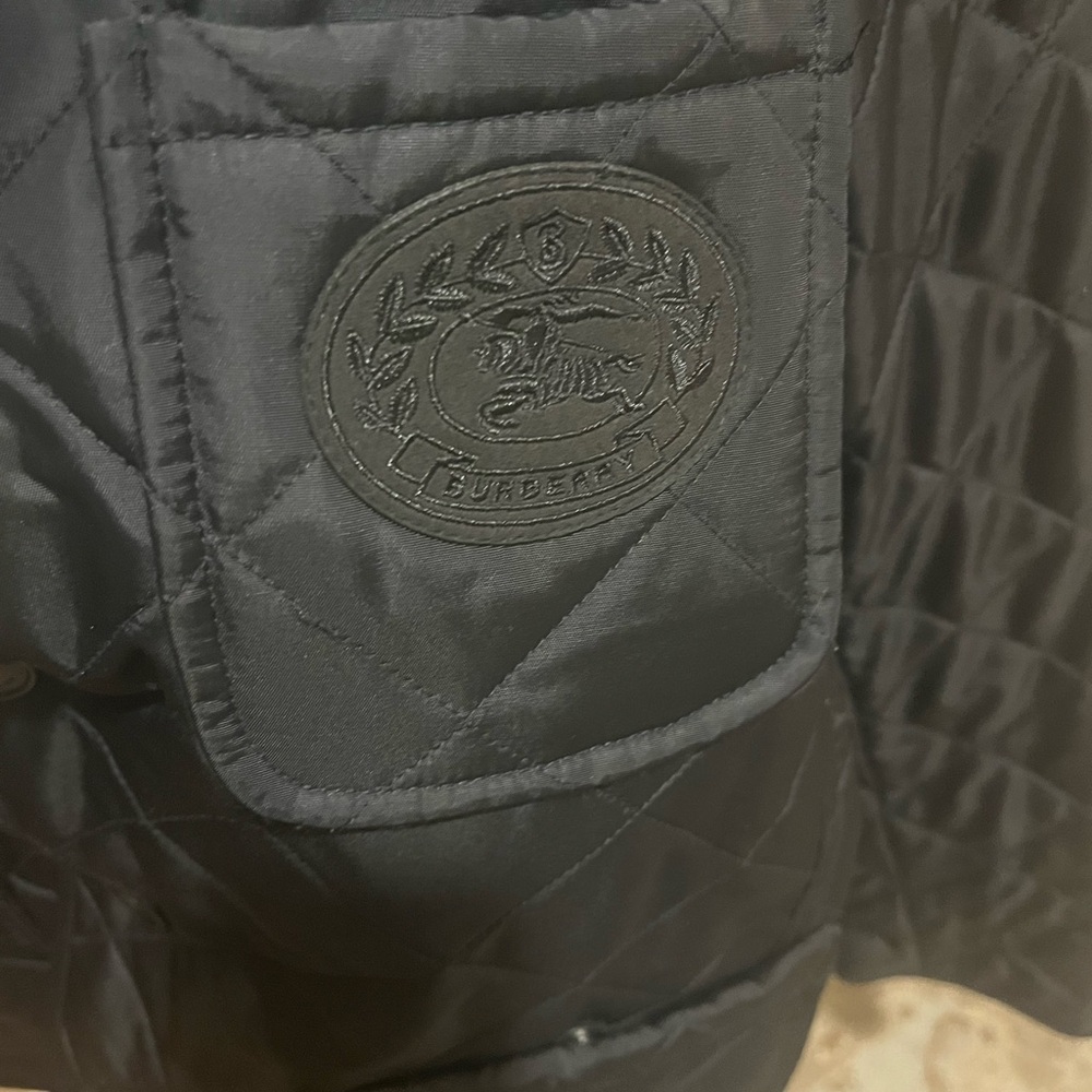 Burberry Black Quilted Puffer Coat - Picture 2 of 8